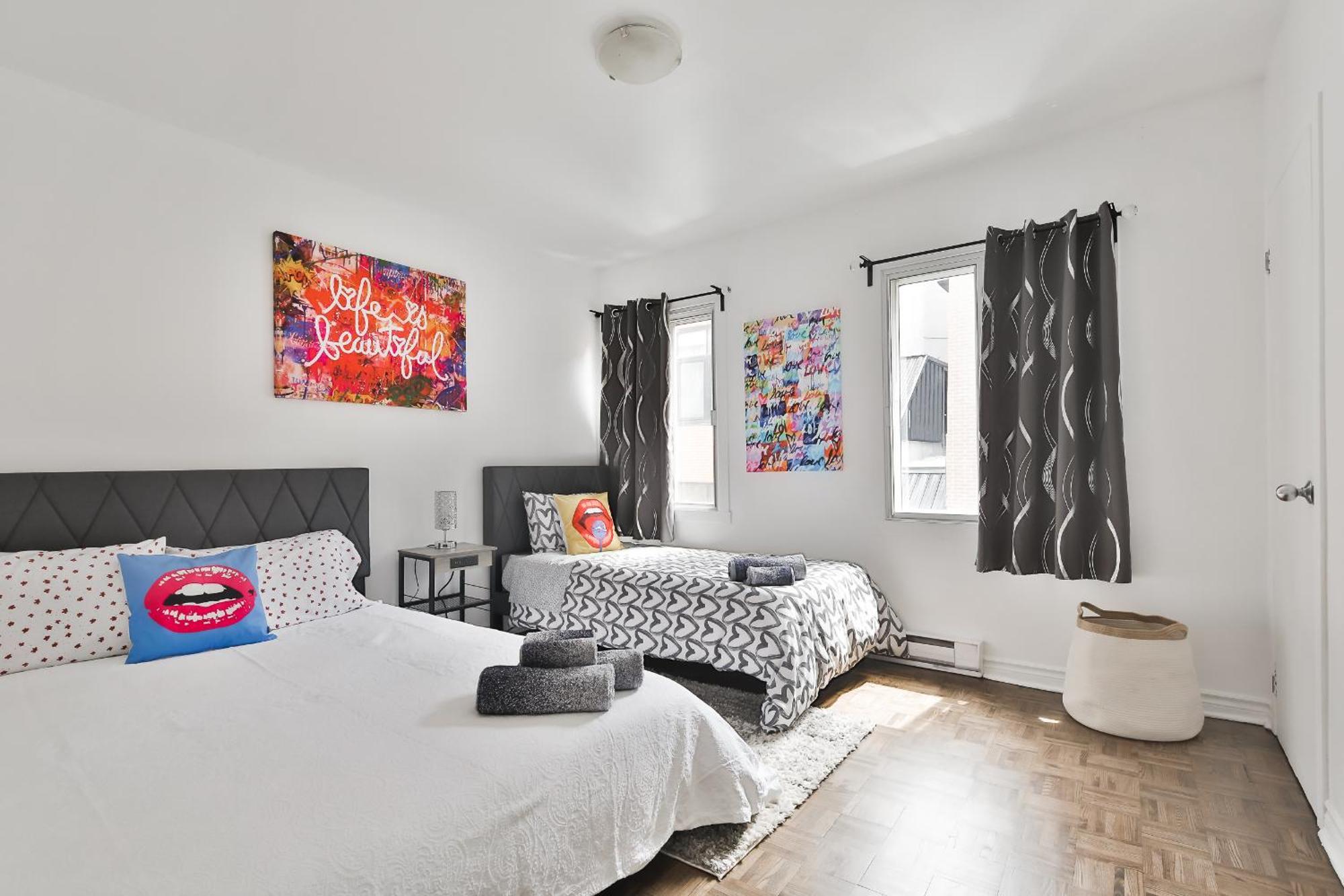 Free Parking And Central Location Montreal Exterior foto